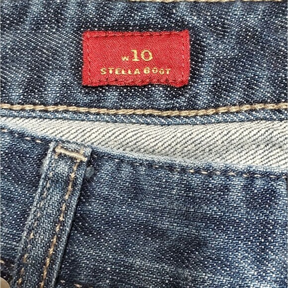 Express Stella Boot cut Vintage 2000 y2k super low rise Womens Denim Jeans - Picture 14 of 14